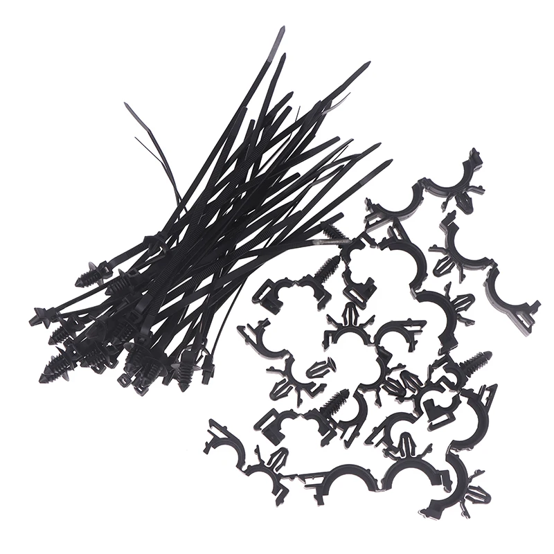 45Pcs Push - Mount Cable Zip Tie With Car Wire Routing Clips Universal Cable Clips Self Locking Fastening Cables Organizer
45Pcs Push - Mount Cable Zip Tie With Car Wire Routing Clips Universal Cable Clips Self Locking Fastening Cables Organizer