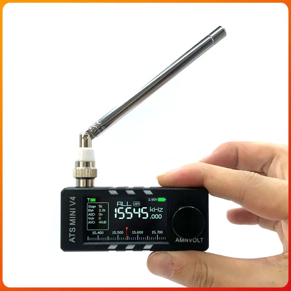 Портативное AM/FM-радио AMNVOLT V4 ATS MINI с 1,9-дюймовым IPS-экраном, приемником LSB, USB и транзисторным усилителем для использования в помещении и на улице
Портативное AM/FM-радио AMNVOLT V4 ATS MINI с 1,9-дюймовым IPS-экраном, приемником LSB, USB и транзисторным усилителем для использования в помещении и на улице