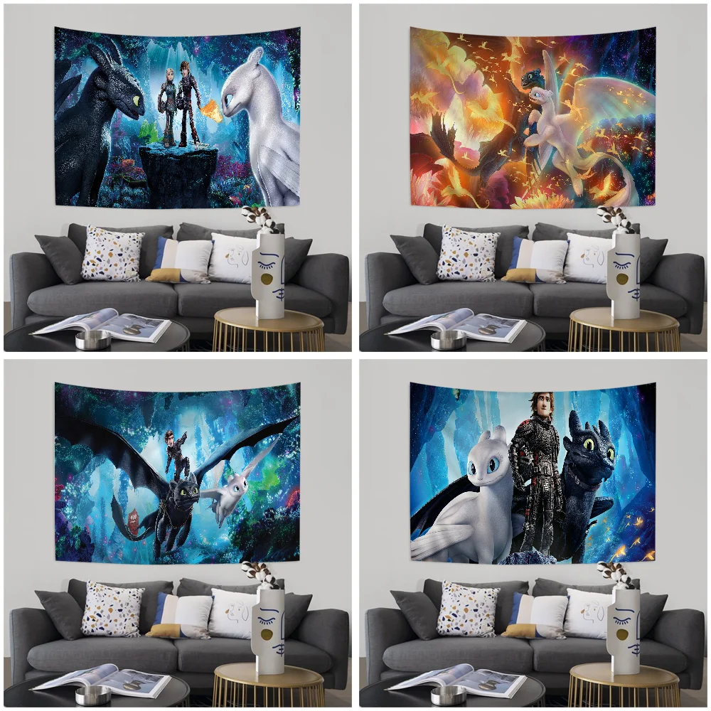T-Trains-Your-D-Dragons Cartoon Tapestry Art Science Fiction Room Home Decor Art Home Decor
T-Trains-Your-D-Dragons Cartoon Tapestry Art Science Fiction Room Home Decor Art Home Decor