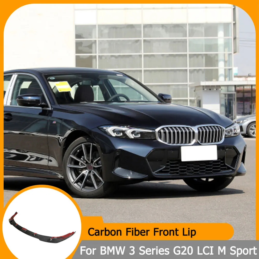 Carbon Fiber Car Front Bumper Lip for BMW 3 Series G20 LCI M Sport 2022 2023 Front Splitters Spoiler Front Lip
Carbon Fiber Car Front Bumper Lip for BMW 3 Series G20 LCI M Sport 2022 2023 Front Splitters Spoiler Front Lip
