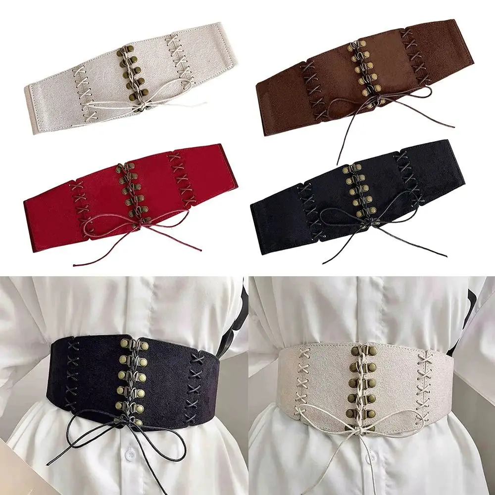 Vintage Y2K Waist Belt Suede Velvet Waist Cincher Women Waistband Stretch Wide Waistband
Vintage Y2K Waist Belt Suede Velvet Waist Cincher Women Waistband Stretch Wide Waistband