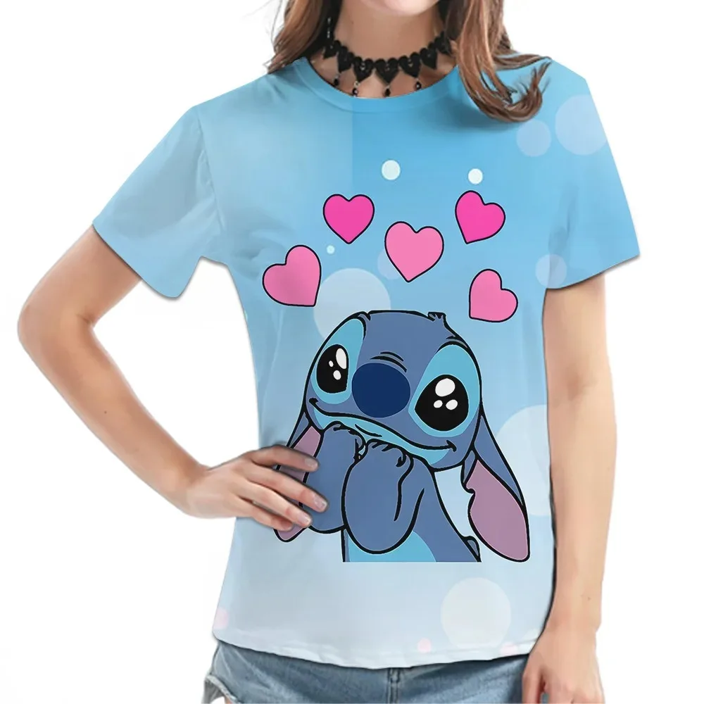 Potdemiel New Summer Women Cute Cartoon Tops Tees 3D Printed Stitch T-shirt Female Fashion Short Sleeve Clothing Girl Streetwear
Potdemiel New Summer Women Cute Cartoon Tops Tees 3D Printed Stitch T-shirt Female Fashion Short Sleeve Clothing Girl Streetwear