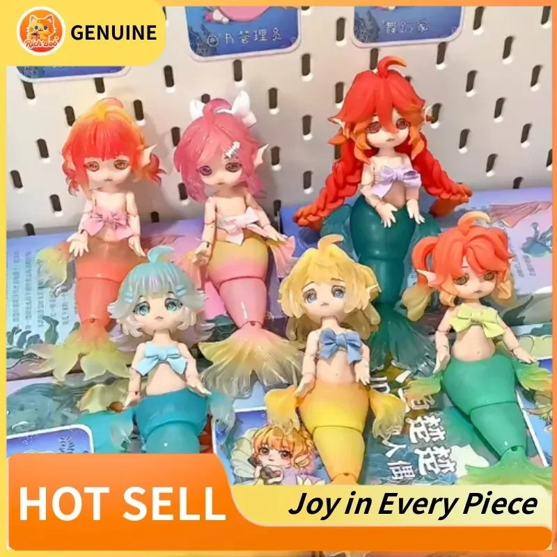 Genuine Chu Chu Action Figure Mermaid Bjd Blind Box Mermaid Joint Movable Mystery Surprise Toy 1/12 Bjd Dolls Girl Birthday Gift 
Genuine Chu Chu Action Figure Mermaid Bjd Blind Box Mermaid Joint Movable Mystery Surprise Toy 1/12 Bjd Dolls Girl Birthday Gift