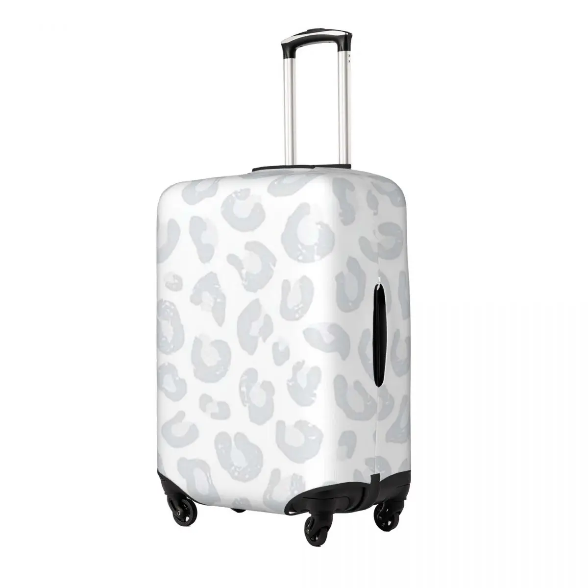 Leopard Print - Silver Gray And White Suitcase Cover Protection Elastic Travel Luggage Protector Covers for 18-32 Inch
Leopard Print - Silver Gray And White Suitcase Cover Protection Elastic Travel Luggage Protector Covers for 18-32 Inch