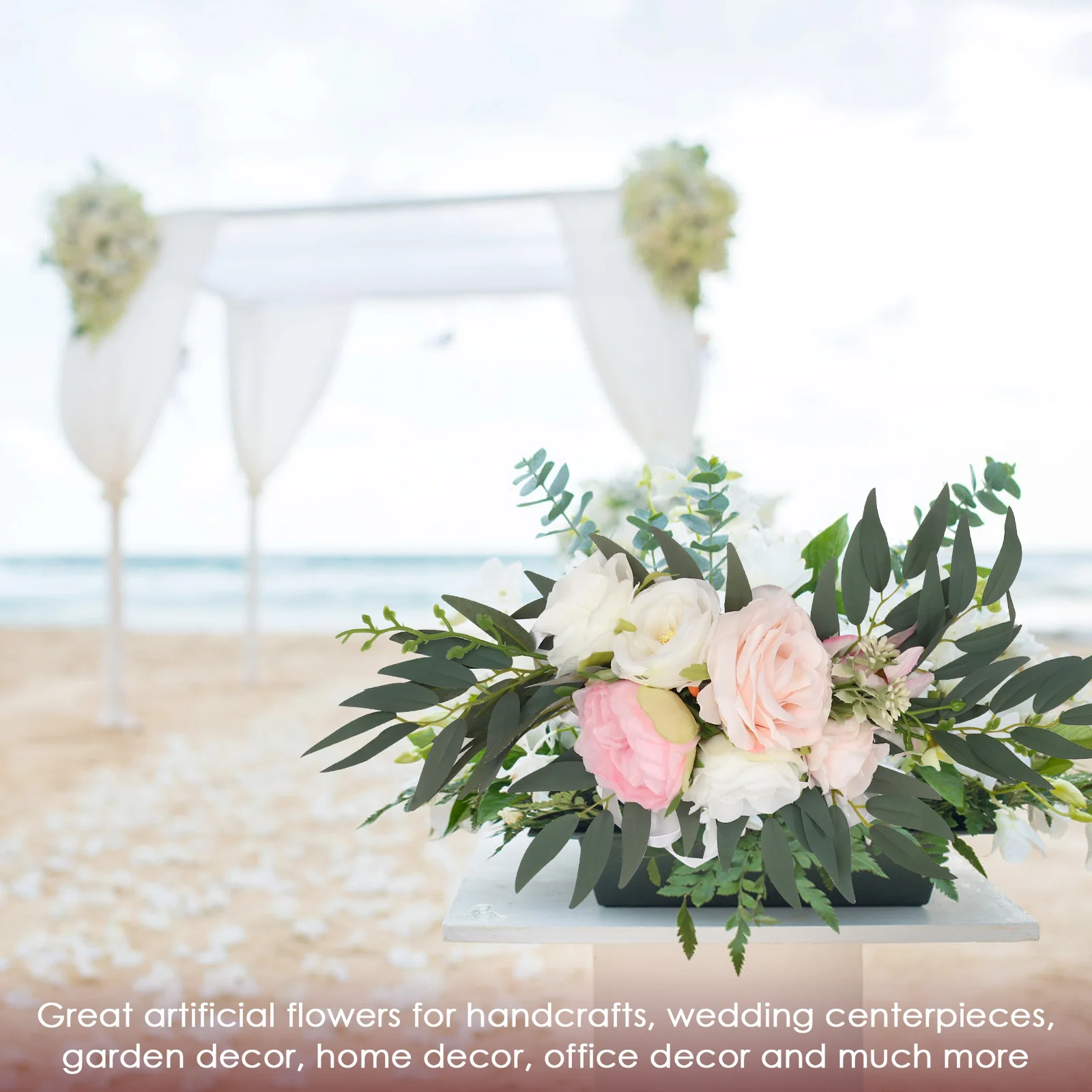 2pcs Artificial Artificial Flower Ornament Set For Wedding Arch Flowers Floral Garland Decoration Diy Party Decor Supplies
2pcs Artificial Artificial Flower Ornament Set For Wedding Arch Flowers Floral Garland Decoration Diy Party Decor Supplies