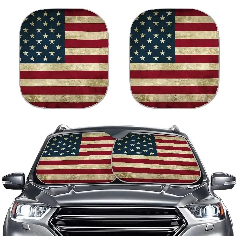 2 Pieces Foldable Car Windshield Sunshade Cover Car Window Sunshade Universal Sun Protection Car UV protection Autos Accesorios
2 Pieces Foldable Car Windshield Sunshade Cover Car Window Sunshade Universal Sun Protection Car UV protection Autos Accesorios