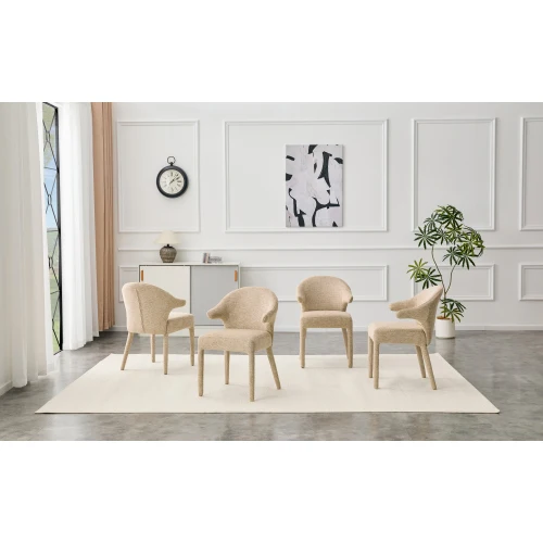 #Modern Boucle Fabric Dining Armchair Metal Legs High-Resilience Sponge For Home Dining Room Bedroom Hotel Use
#Modern Boucle Fabric Dining Armchair Metal Legs High-Resilience Sponge For Home Dining Room Bedroom Hotel Use