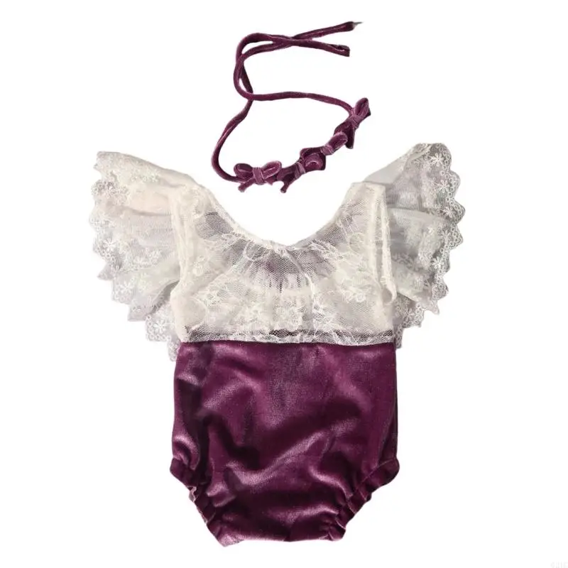 G2TC Newborn Lace Romper с набором одежды для новорожденных на головном повязке с Bowknot
G2TC Newborn Lace Romper с набором одежды для новорожденных на головном повязке с Bowknot