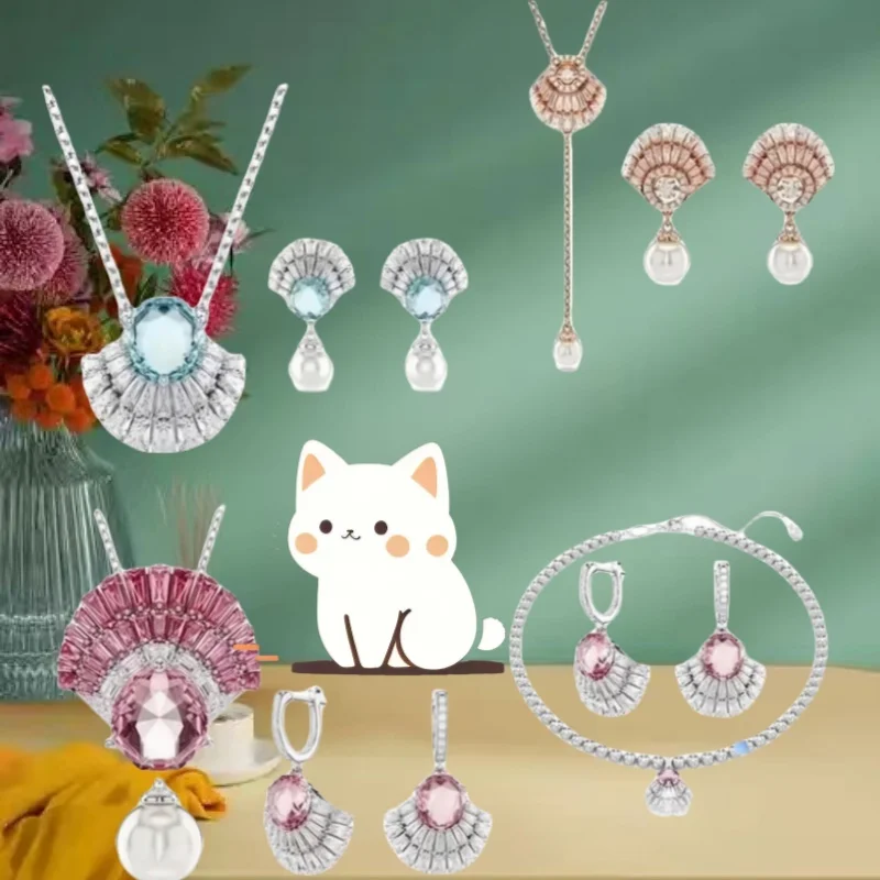 2025 Summer New Necklace Exquisite Charm Jewelry Set Jewelry Shell Earrings Luxury Personalized Exquisite Birthday Gift
2025 Summer New Necklace Exquisite Charm Jewelry Set Jewelry Shell Earrings Luxury Personalized Exquisite Birthday Gift