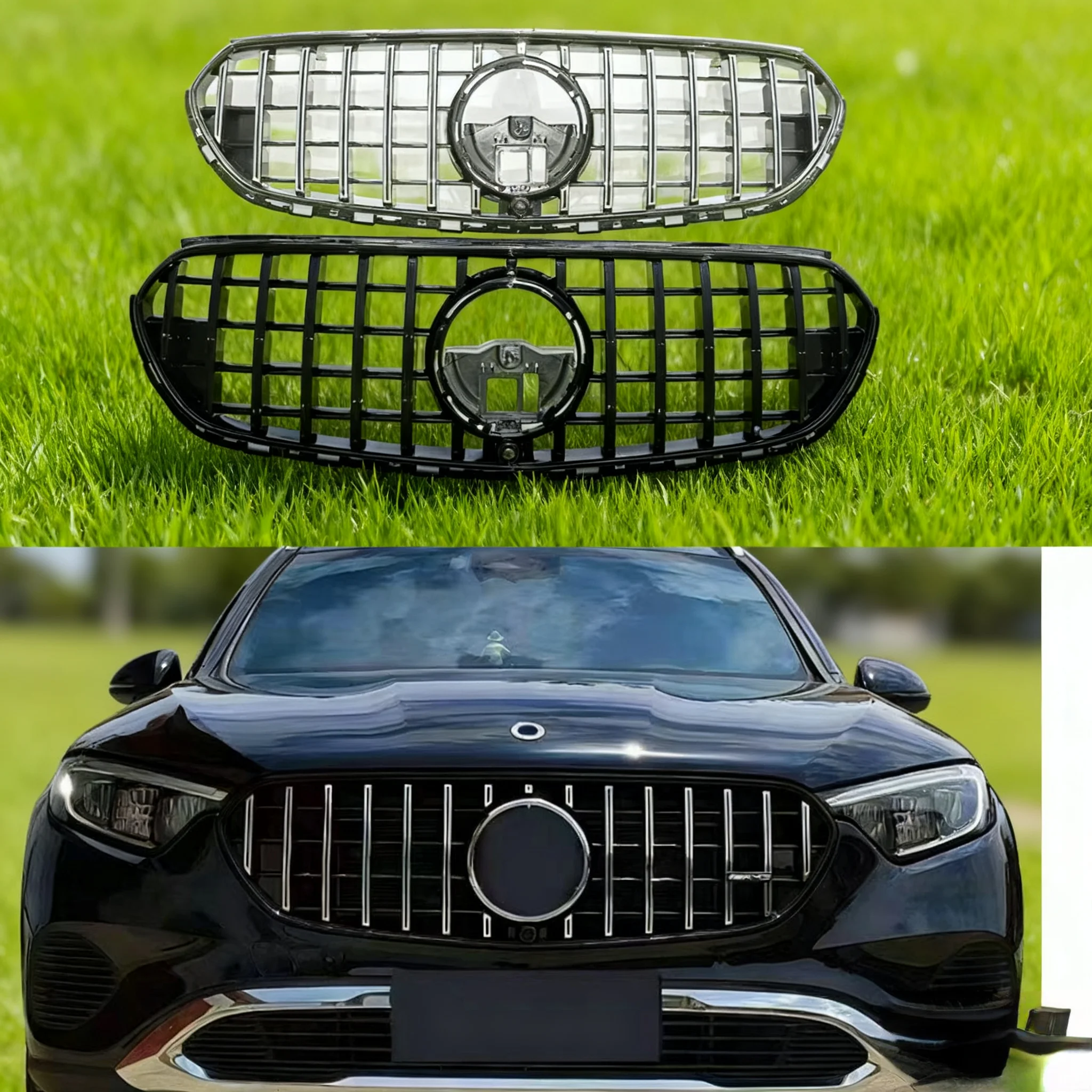 Подходит для Mercedes Benz GLC X254 Dynamic Edition 2023-2024 модифицированной решетки модели GT 
Подходит для Mercedes Benz GLC X254 Dynamic Edition 2023-2024 модифицированной решетки модели GT