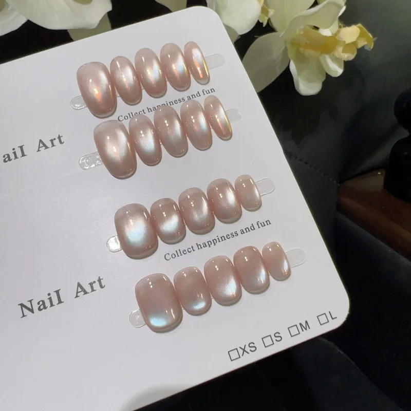 10pcs Handmade Short Press on Nails Beautiful Nude Nail Tips High Quality False Nails Woman with Tools Prosthetic Nail Set 2025
10pcs Handmade Short Press on Nails Beautiful Nude Nail Tips High Quality False Nails Woman with Tools Prosthetic Nail Set 2025