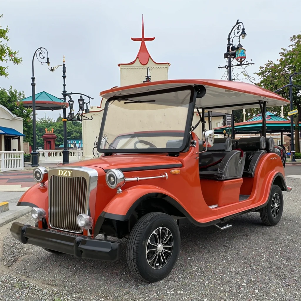 Factory luxury classic electric vehicle sightseeing tour bus, retro electric vehicle, scenic area sightseeing solar trolley
Factory luxury classic electric vehicle sightseeing tour bus, retro electric vehicle, scenic area sightseeing solar trolley