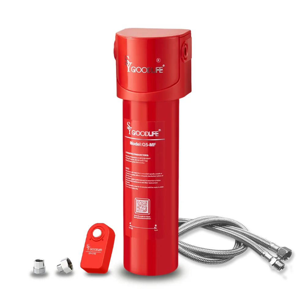 Under Sink Water Filter-NSF/ANSI 42&53 Certified -0.5 Micron Removes Lead, Fluoride,Chlorine,Bad Taste & Odor,Service Life 1 Yea
Under Sink Water Filter-NSF/ANSI 42&53 Certified -0.5 Micron Removes Lead, Fluoride,Chlorine,Bad Taste & Odor,Service Life 1 Yea