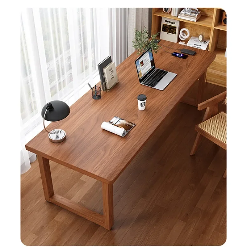 Solid wood large board couple double e-sports table household bedroom computer desk office workbench long desk workbench
Solid wood large board couple double e-sports table household bedroom computer desk office workbench long desk workbench