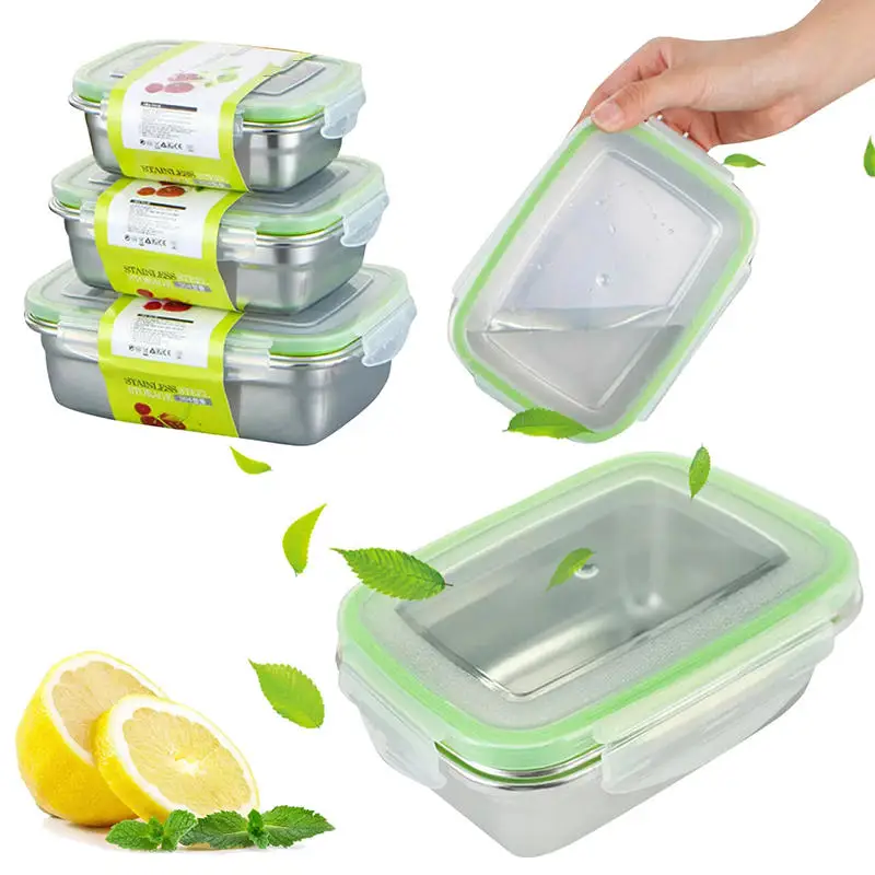 Stainless Steel Camping Lunch Box Sealing Crisper Heat Insulation Food Container For Hiking Outdoor (350/550/850ML)
Stainless Steel Camping Lunch Box Sealing Crisper Heat Insulation Food Container For Hiking Outdoor (350/550/850ML)