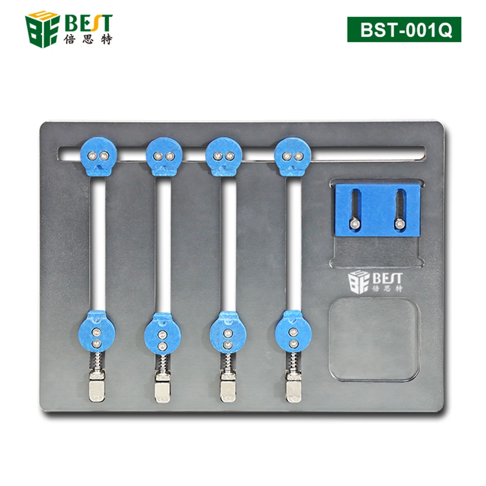 BST-001Q Universal Multifunction PCB Board Holder Fixture for iPhone Motherboard PCB Chip Maintencance Platform
BST-001Q Universal Multifunction PCB Board Holder Fixture for iPhone Motherboard PCB Chip Maintencance Platform