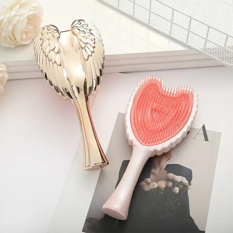 Professional Mini Angel Comb Anti-Clump Comb Electrostatic Elimination Massage Comb Salon Hairdressing Special Tools
Professional Mini Angel Comb Anti-Clump Comb Electrostatic Elimination Massage Comb Salon Hairdressing Special Tools