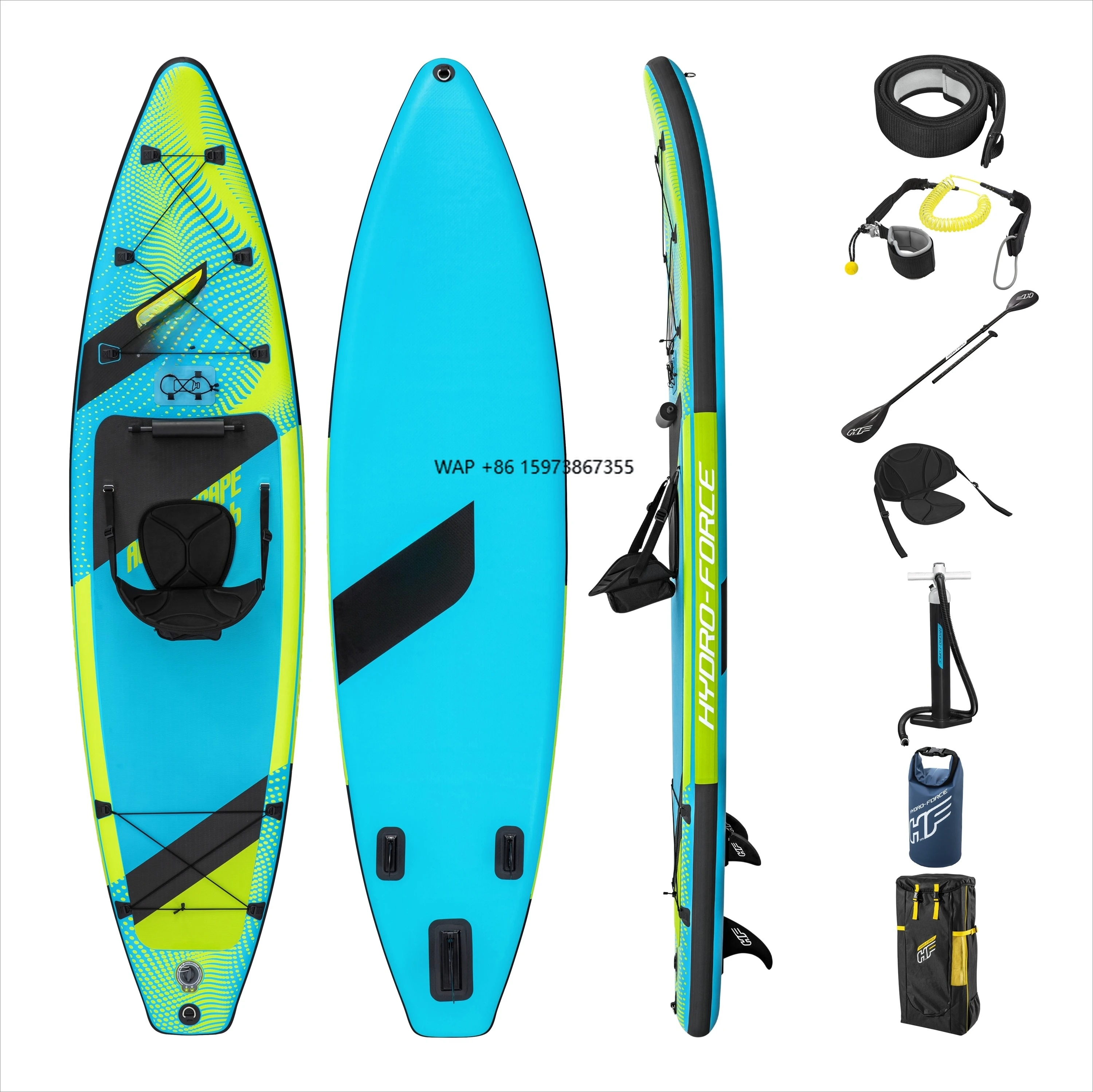sup 65393 Hydro-Force Aqua Escape Convertible Inflatable Stand-Up Paddleboard and Kayak Set 3.5 m
sup 65393 Hydro-Force Aqua Escape Convertible Inflatable Stand-Up Paddleboard and Kayak Set 3.5 m