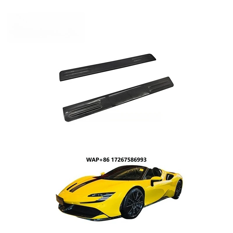 OEM Style Dry Carbon Interior Decoration Trim Door Sills for Ferrari SF90
OEM Style Dry Carbon Interior Decoration Trim Door Sills for Ferrari SF90