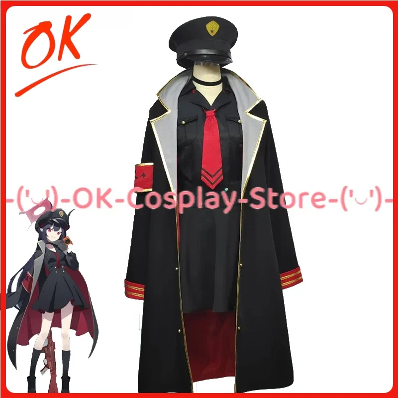 Blue Archive Motomiya Chiaki Cosplay Costume Coat Top Skirt Hat Suit Roleplay Game Character Halloween Carnival Party Uniform
Blue Archive Motomiya Chiaki Cosplay Costume Coat Top Skirt Hat Suit Roleplay Game Character Halloween Carnival Party Uniform