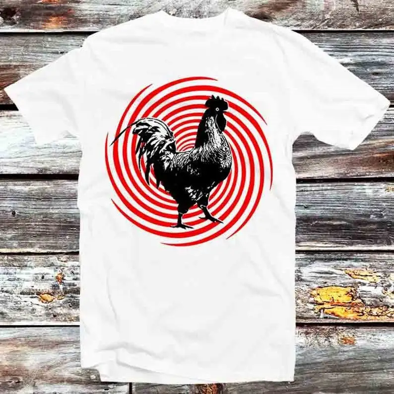 Chicken Hypnotic Trance Spiral Rooster T Shirt Vintage Retro Cool Gift Mens Womens Unisex Cartoon Anime Top Tee B625
Chicken Hypnotic Trance Spiral Rooster T Shirt Vintage Retro Cool Gift Mens Womens Unisex Cartoon Anime Top Tee B625