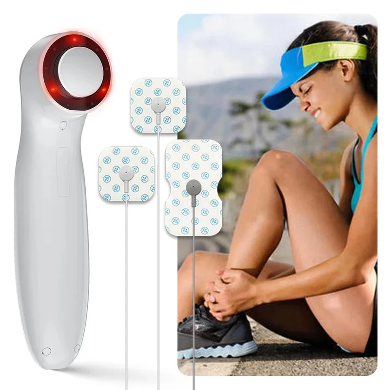 Портативный ручной ультразвуковой терапевтический аппарат TENS 1 МГц, стимулятор мышц, красная светотерапия для облегчения боли у спортсменов, новый
Портативный ручной ультразвуковой терапевтический аппарат TENS 1 МГц, стимулятор мышц, красная светотерапия для облегчения боли у спортсменов, новый