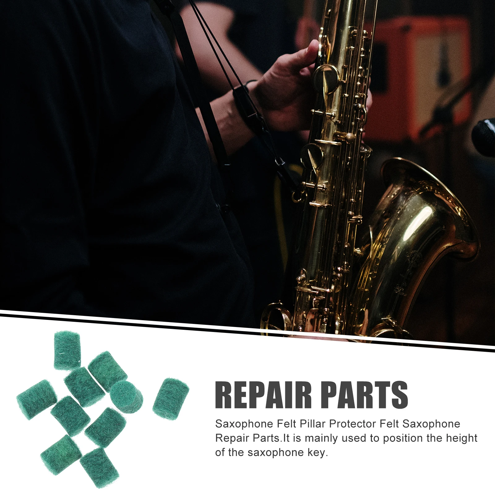 Saxophone Accessories Felt Column Guard Professional Pads Musical Instrument Green
Saxophone Accessories Felt Column Guard Professional Pads Musical Instrument Green