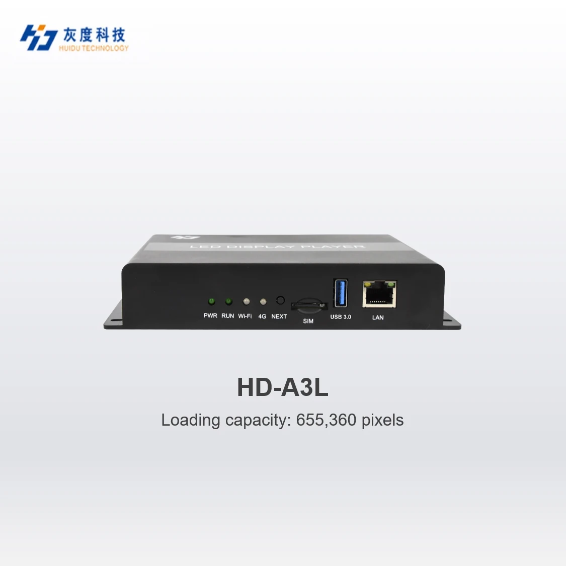 Huidu A3L Asynchronous Full-Color Playback Box With A Maximum Load of 650,000 Pixels LED Outdoor Indoor Display WiFi Control Box
Huidu A3L Asynchronous Full-Color Playback Box With A Maximum Load of 650,000 Pixels LED Outdoor Indoor Display WiFi Control Box