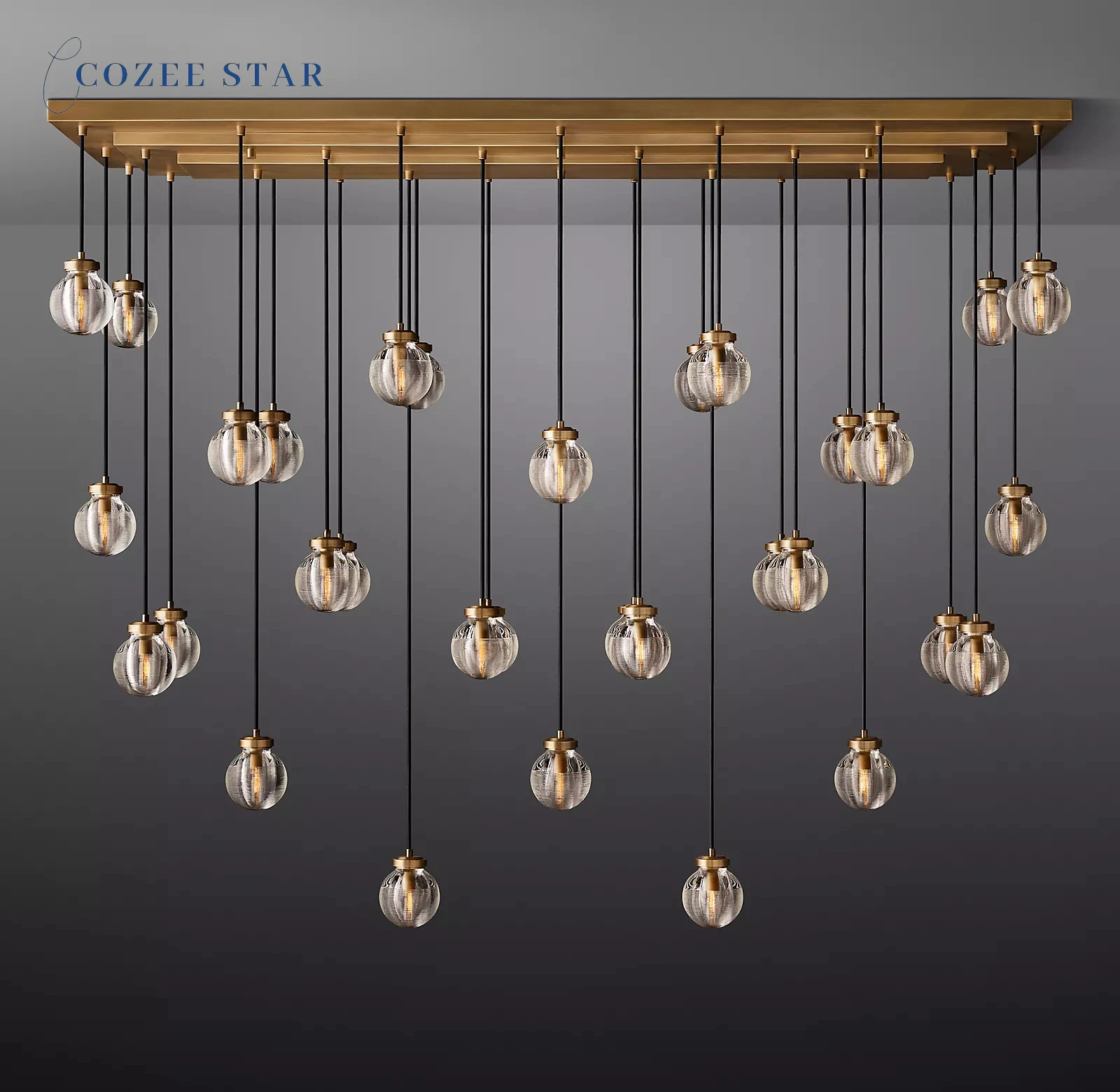 Modern Crystal Pendant Lights Fixture LED Black Pearl Linear Chandeliers Lighting Dining Room Living Room Staircase Hanging Lamp
Modern Crystal Pendant Lights Fixture LED Black Pearl Linear Chandeliers Lighting Dining Room Living Room Staircase Hanging Lamp