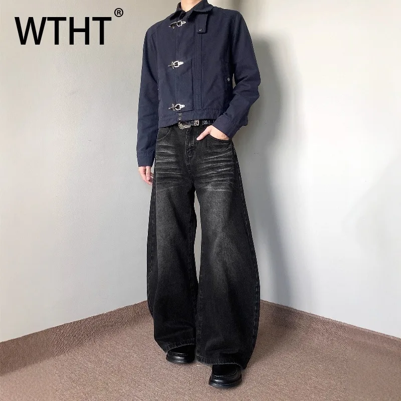 WTHT винтажные осенние мужские свободные джинсовые брюки WTHT 2025 года, модные осенние широкие джинсы с высокой талией, мужские 2A2369
WTHT винтажные осенние мужские свободные джинсовые брюки WTHT 2025 года, модные осенние широкие джинсы с высокой талией, мужские 2A2369