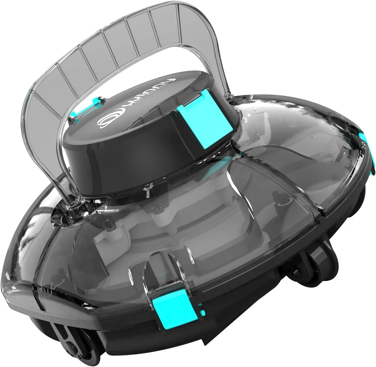 Cordless Robotic Pool Cleaner, Automatic Pool Vacuum for Above Ground, 80 Mins Runtime, Dual Filters, Self-Parking, for Pools up to 650 sq ft, Black
Cordless Robotic Pool Cleaner, Automatic Pool Vacuum for Above Ground, 80 Mins Runtime, Dual Filters, Self-Parking, for Pools up to 650 sq ft, Black