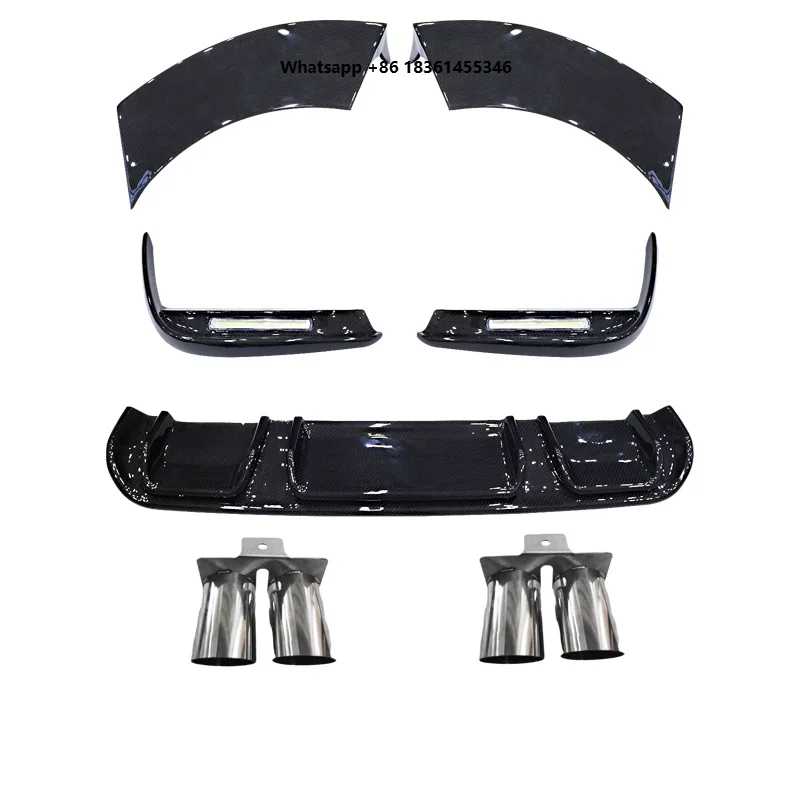 For V260L 2020-2023 modified rear lip Front bumper trim wind knife Body kit Diffuser with Tail Pipe
For V260L 2020-2023 modified rear lip Front bumper trim wind knife Body kit Diffuser with Tail Pipe