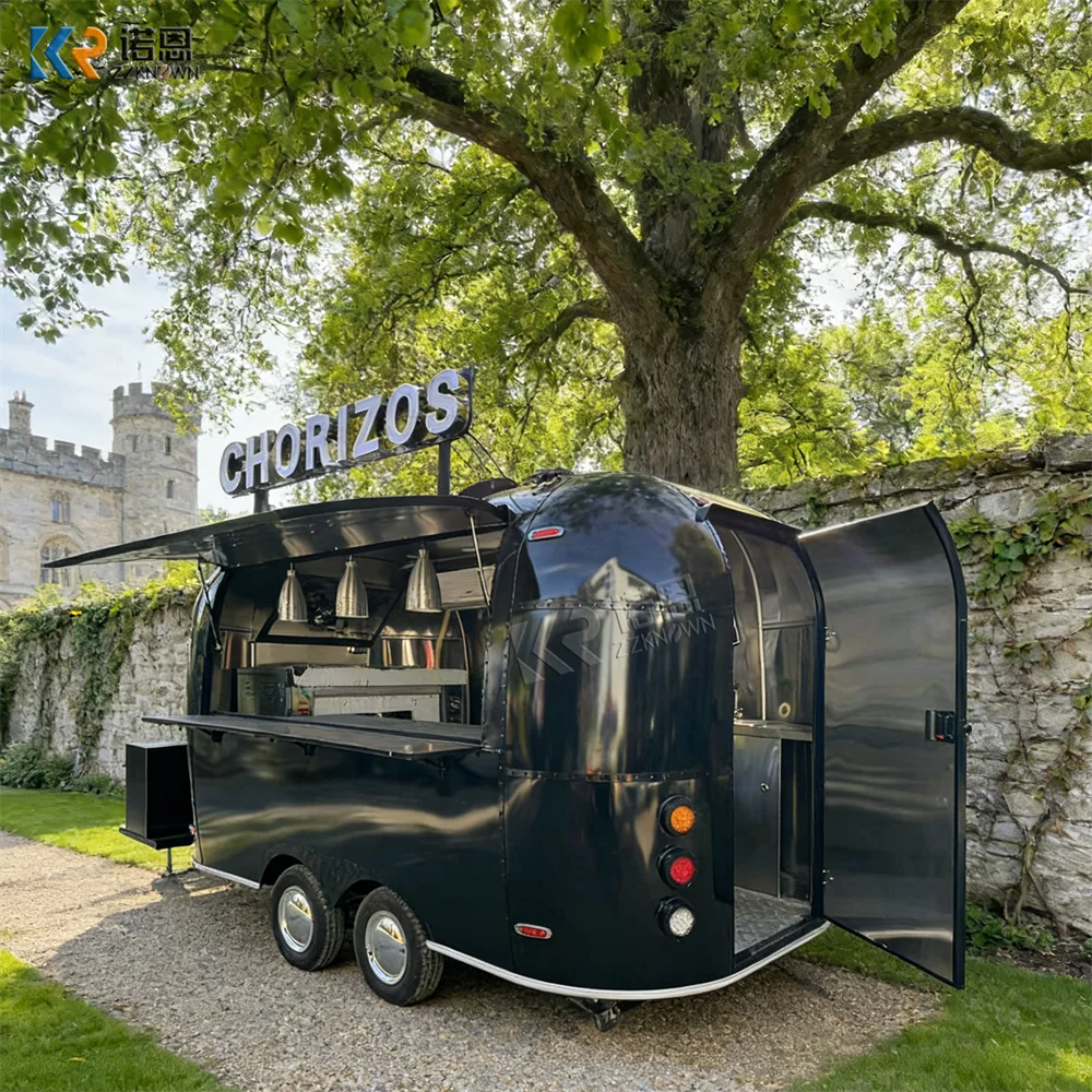 Stainless Steel Coffee Catering Truck Pizza BBQ Trailer Fast Food TRailer Street Portable Ice Cream Food Truck Fully Equipped
Stainless Steel Coffee Catering Truck Pizza BBQ Trailer Fast Food TRailer Street Portable Ice Cream Food Truck Fully Equipped