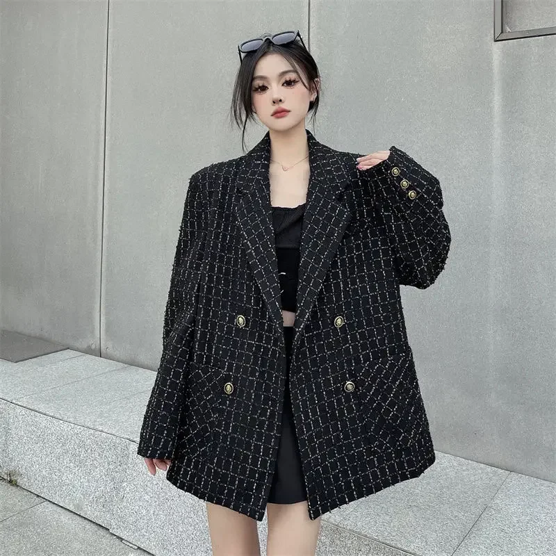 Insozkdg 2024 Autumn Winter New Trendy High-End Knitted Suit Jacket Thickened Cotton Lining Casual Blazer Women Hot Sale Jacket
Insozkdg 2024 Autumn Winter New Trendy High-End Knitted Suit Jacket Thickened Cotton Lining Casual Blazer Women Hot Sale Jacket