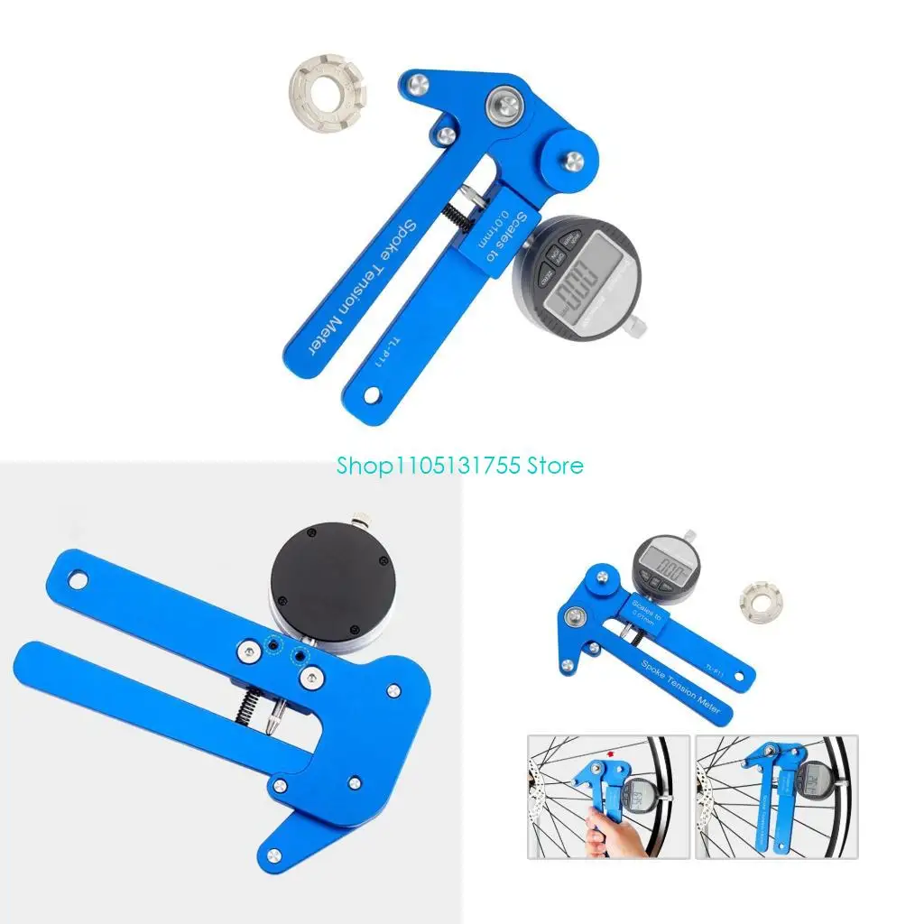 Cycling Repair Tension Gauges Light weight Accurate Wheel Adjustment Instrument,For Accurate Bicycles Wheel Truing And Repair
Cycling Repair Tension Gauges Light weight Accurate Wheel Adjustment Instrument,For Accurate Bicycles Wheel Truing And Repair