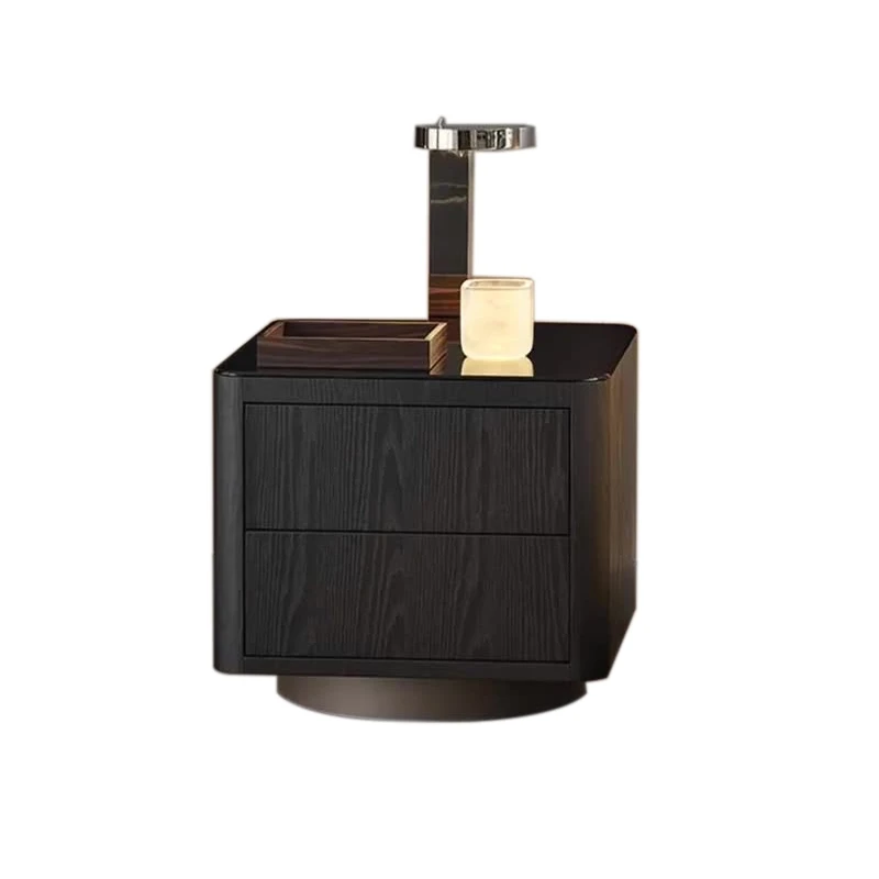 Modern solid wood luxury bedside table bedside table side table with 2 drawers
Modern solid wood luxury bedside table bedside table side table with 2 drawers