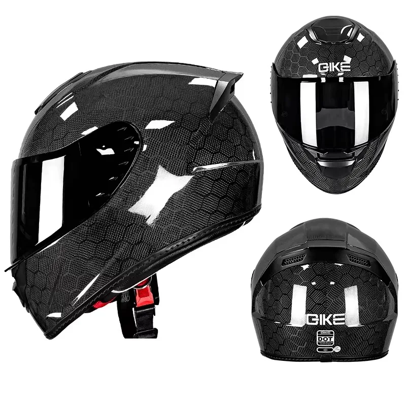 Airo Carbon Fiber Motorcycle Helmet, Motorcycle Personalized Lightweight Full Coverage ultra Light Men's Full Face Helmet
Airo Carbon Fiber Motorcycle Helmet, Motorcycle Personalized Lightweight Full Coverage ultra Light Men's Full Face Helmet