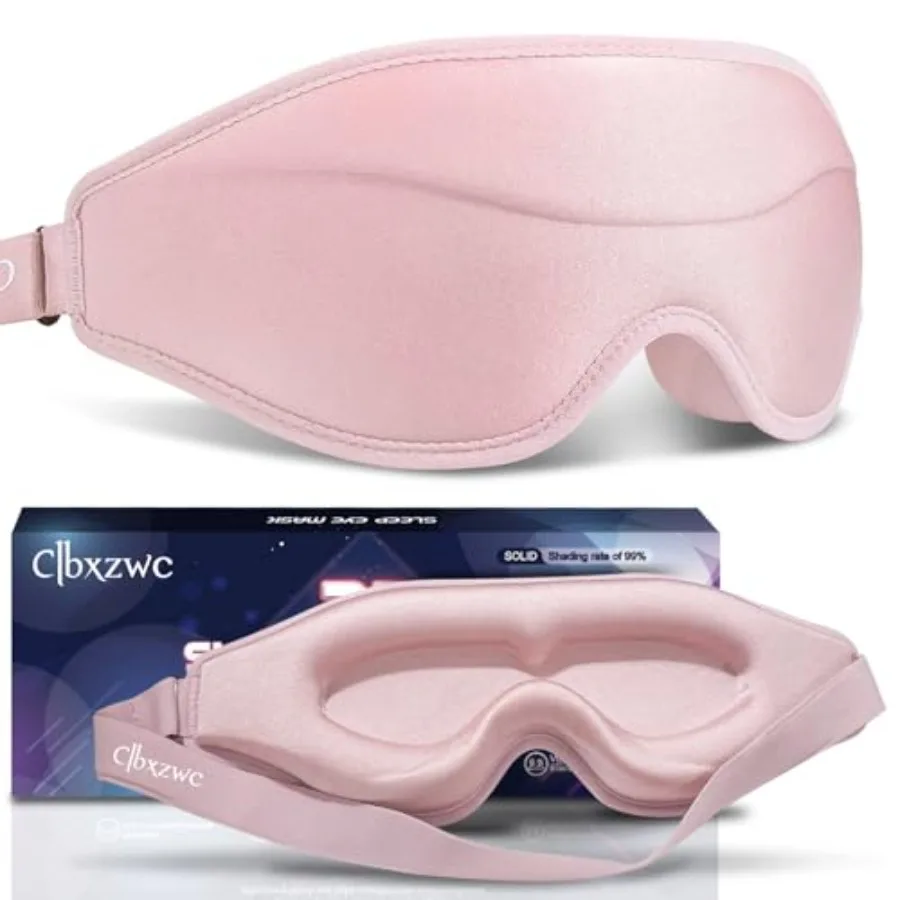 3D Advanced Eye Mask for Sleeping Ultra Delicate Soft Skin Friendly Eye mask 100% Blackout Sleep Eye Mask for Sleep, Eyelash Ex
3D Advanced Eye Mask for Sleeping Ultra Delicate Soft Skin Friendly Eye mask 100% Blackout Sleep Eye Mask for Sleep, Eyelash Ex