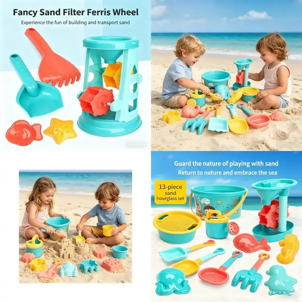 Interactive 13PCS Beach Play Gift Group For juvenile Explorers F19F
Interactive 13PCS Beach Play Gift Group For juvenile Explorers F19F