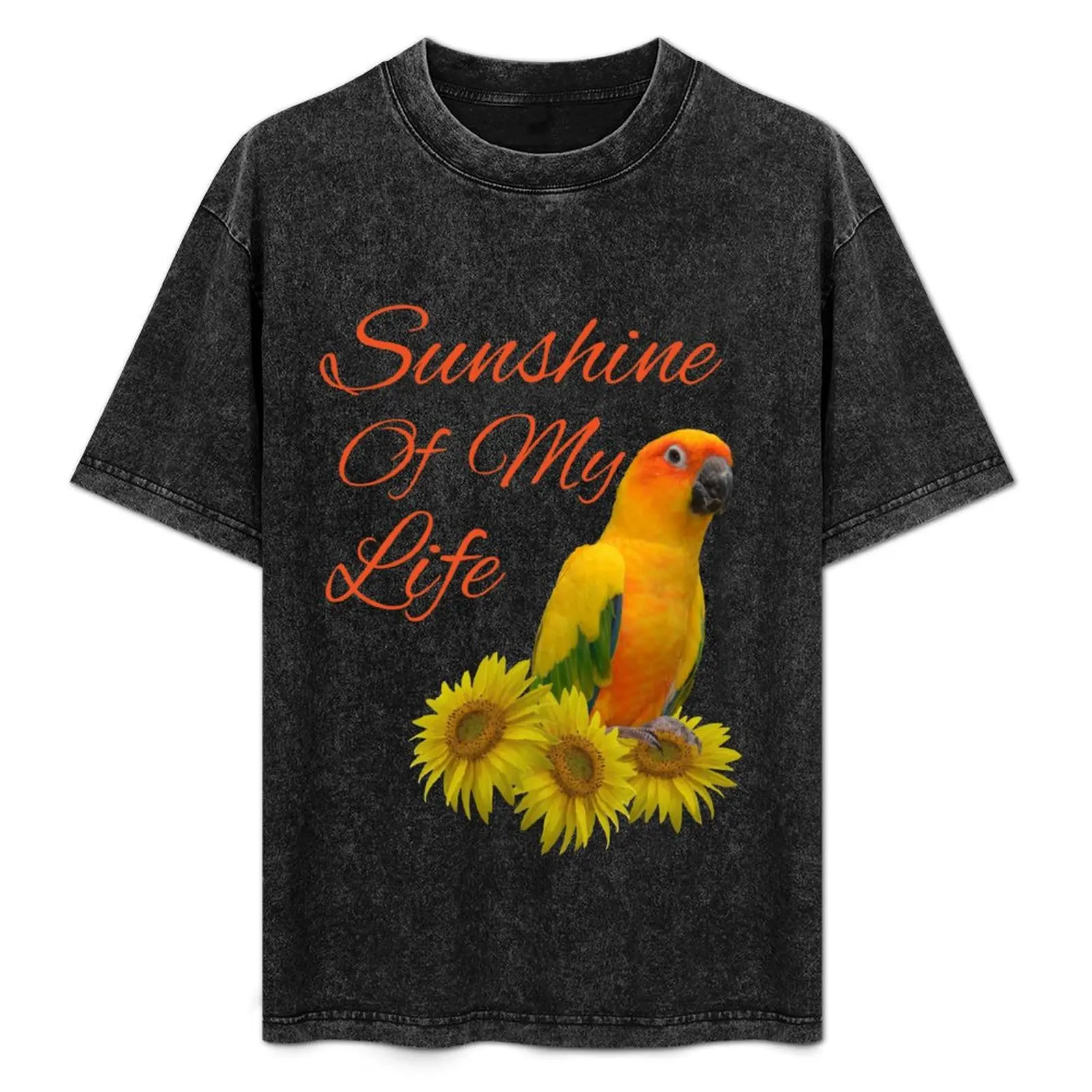 Sun Conure Parrot Sunshine Sunflower T-Shirt Classic Basic Casual T-Shirt
Sun Conure Parrot Sunshine Sunflower T-Shirt Classic Basic Casual T-Shirt
