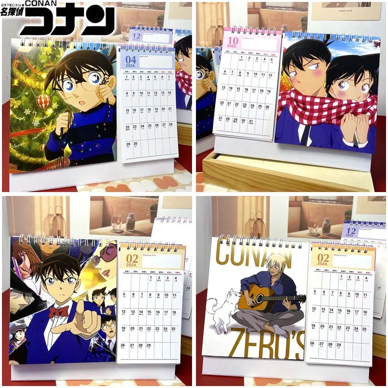 2024-2025 Detective Conan Desk Calendar Decorative Office Standing Paper Home Accessories Creative Coil Calendar Student Decore
2024-2025 Detective Conan Desk Calendar Decorative Office Standing Paper Home Accessories Creative Coil Calendar Student Decore