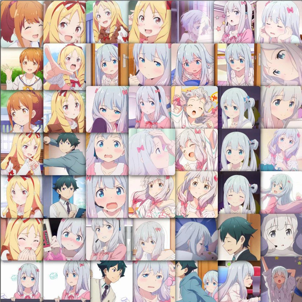 10/30/59pcs Eromanga Sensei Anime Stickers Cute Girls Izumi Sagiri Sticker Laptop Skateboard Suitcase Scrapbooking Decal Toys
10/30/59pcs Eromanga Sensei Anime Stickers Cute Girls Izumi Sagiri Sticker Laptop Skateboard Suitcase Scrapbooking Decal Toys