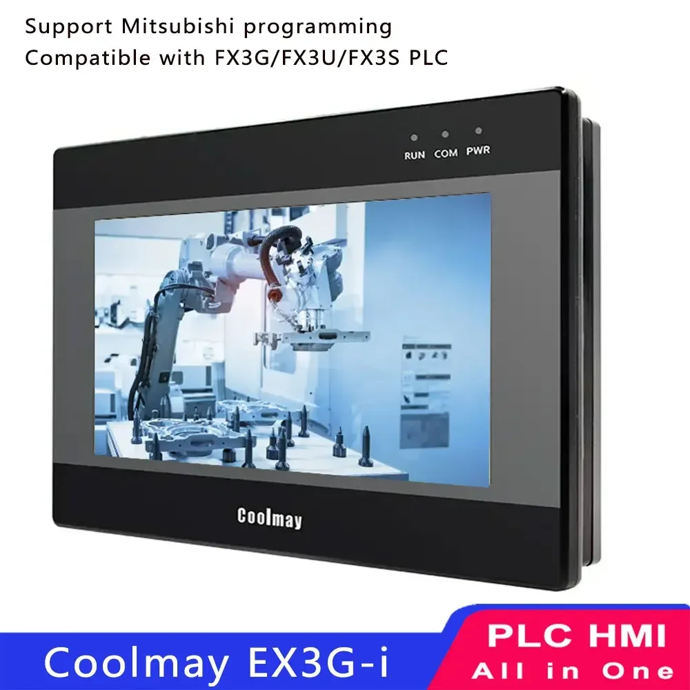 ПЛК «все в одном» Hmi «все в одном» 7-дюймовый EX3G 70ki 44 метров Совместимость с FX3G FX3U FX3S Поддержка разработчика GX GX Works2 RS485 Ethernet
ПЛК «все в одном» Hmi «все в одном» 7-дюймовый EX3G 70ki 44 метров Совместимость с FX3G FX3U FX3S Поддержка разработчика GX GX Works2 RS485 Ethernet
