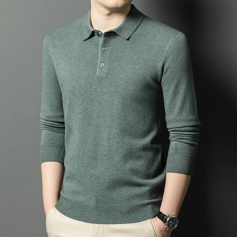 Осень 2021, новинка среднего возраста, мужская толстовка с воротником и длинными рукавами, однотонная, повседневная, нижняя часть, верх
Осень 2021, новинка среднего возраста, мужская толстовка с воротником и длинными рукавами, однотонная, повседневная, нижняя часть, верх