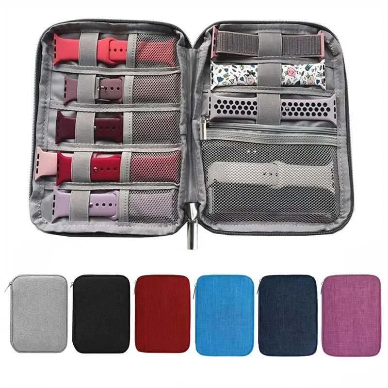 Travel smart watch Wriststrap storage bag Box watches organizer watchband box for Apple Watch strap case data cable
Travel smart watch Wriststrap storage bag Box watches organizer watchband box for Apple Watch strap case data cable
