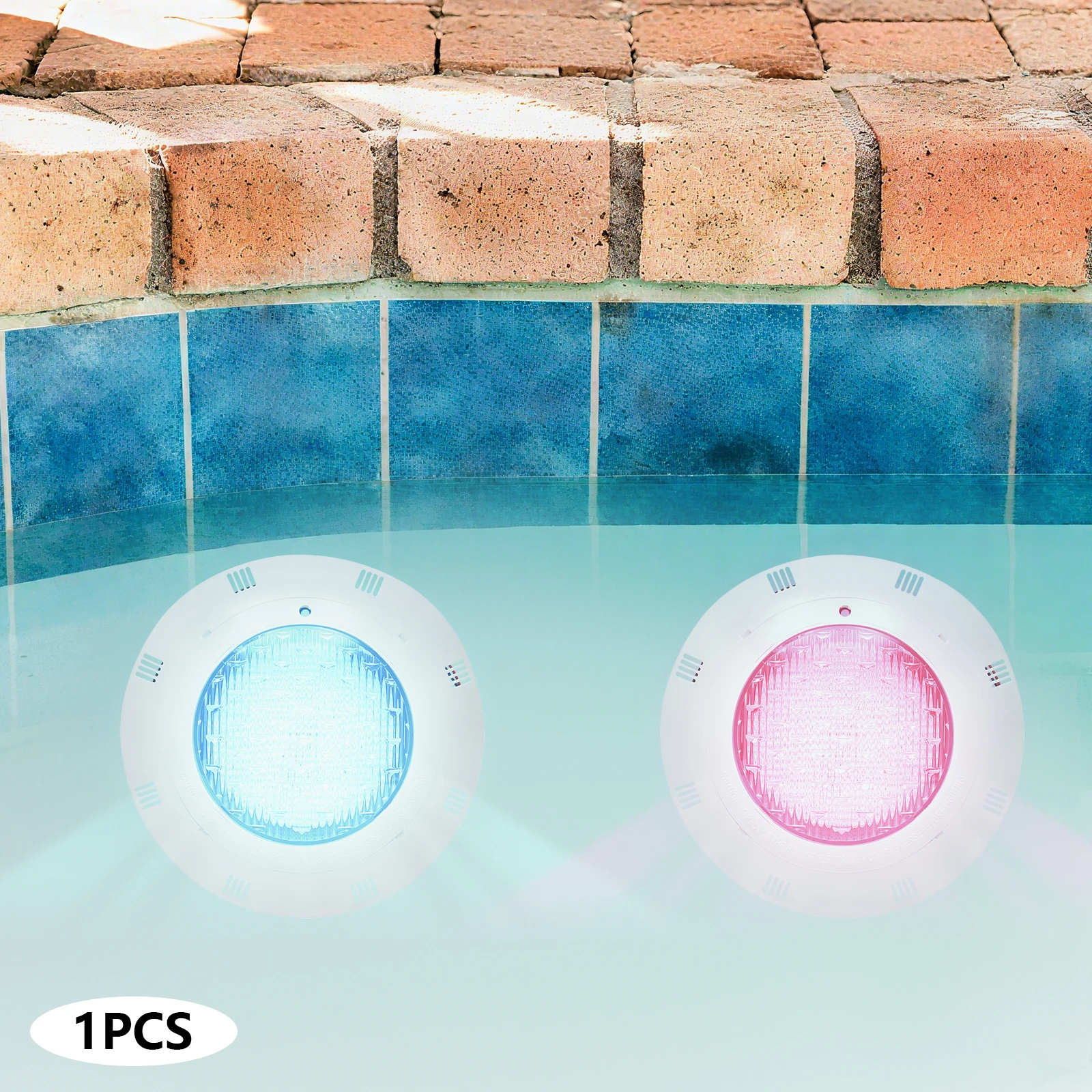 12V 45W 7 Color Changing RGB LED Underwater Lamp IP68 Waterproof Pool SPA Light with Remote Control for Swimming Pool Lighting
12V 45W 7 Color Changing RGB LED Underwater Lamp IP68 Waterproof Pool SPA Light with Remote Control for Swimming Pool Lighting