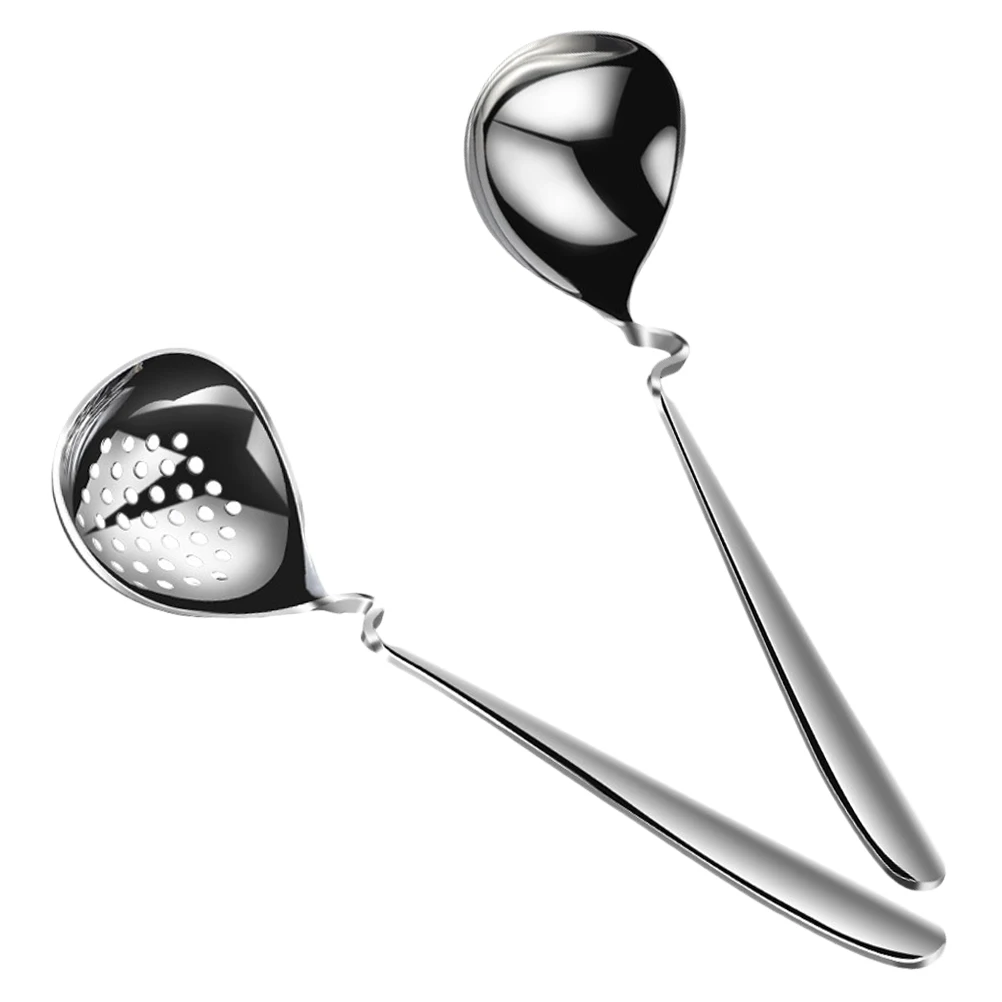 2 Pcs Stainless Steel Soup Ladle Slotted Spoon 304 Material Kitchen Utensil Hot Pot Strainer ServingSpoons Cookware
2 Pcs Stainless Steel Soup Ladle Slotted Spoon 304 Material Kitchen Utensil Hot Pot Strainer ServingSpoons Cookware
