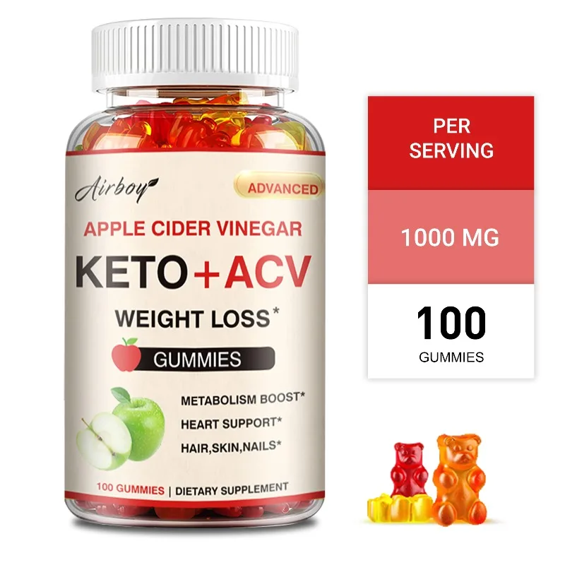 Keto + ACV Gummies - Promotes Metabolism, Cleanse Intestines,Reduce Bloating,Support Gut And Digestive Health, Improves Immunity
Keto + ACV Gummies - Promotes Metabolism, Cleanse Intestines,Reduce Bloating,Support Gut And Digestive Health, Improves Immunity