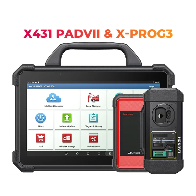 X-431 PAD VII PAD 7 Elite Plus GIII X-Prog 3 Full System Diagnostic Tool Support Key Programming/ Online Coding and ADAS
X-431 PAD VII PAD 7 Elite Plus GIII X-Prog 3 Full System Diagnostic Tool Support Key Programming/ Online Coding and ADAS
