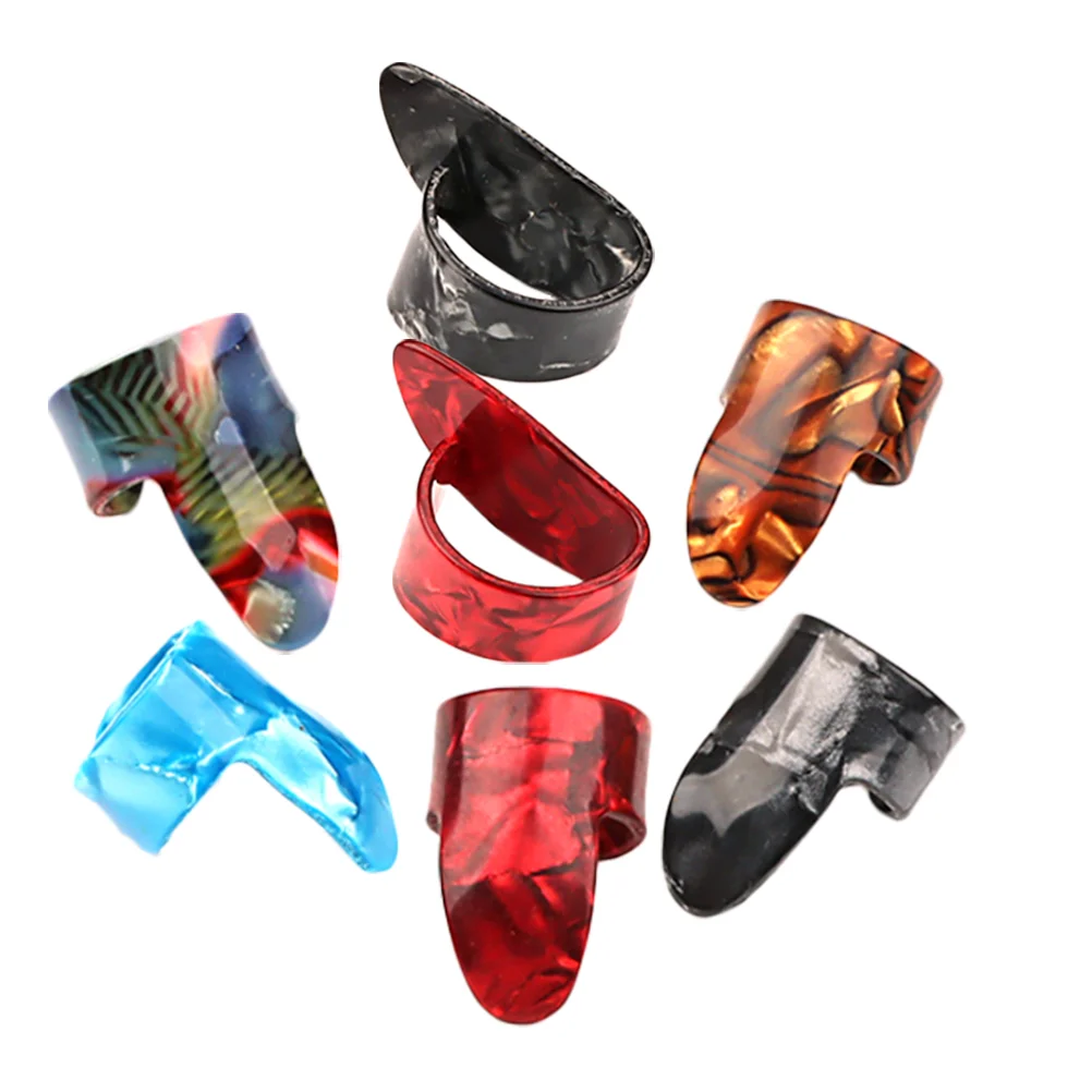 7 Pcs Finger Cot Pick Banjo Picks Adjustable Thumb for Acoustic Guitar Cots Wrist Protector
7 Pcs Finger Cot Pick Banjo Picks Adjustable Thumb for Acoustic Guitar Cots Wrist Protector